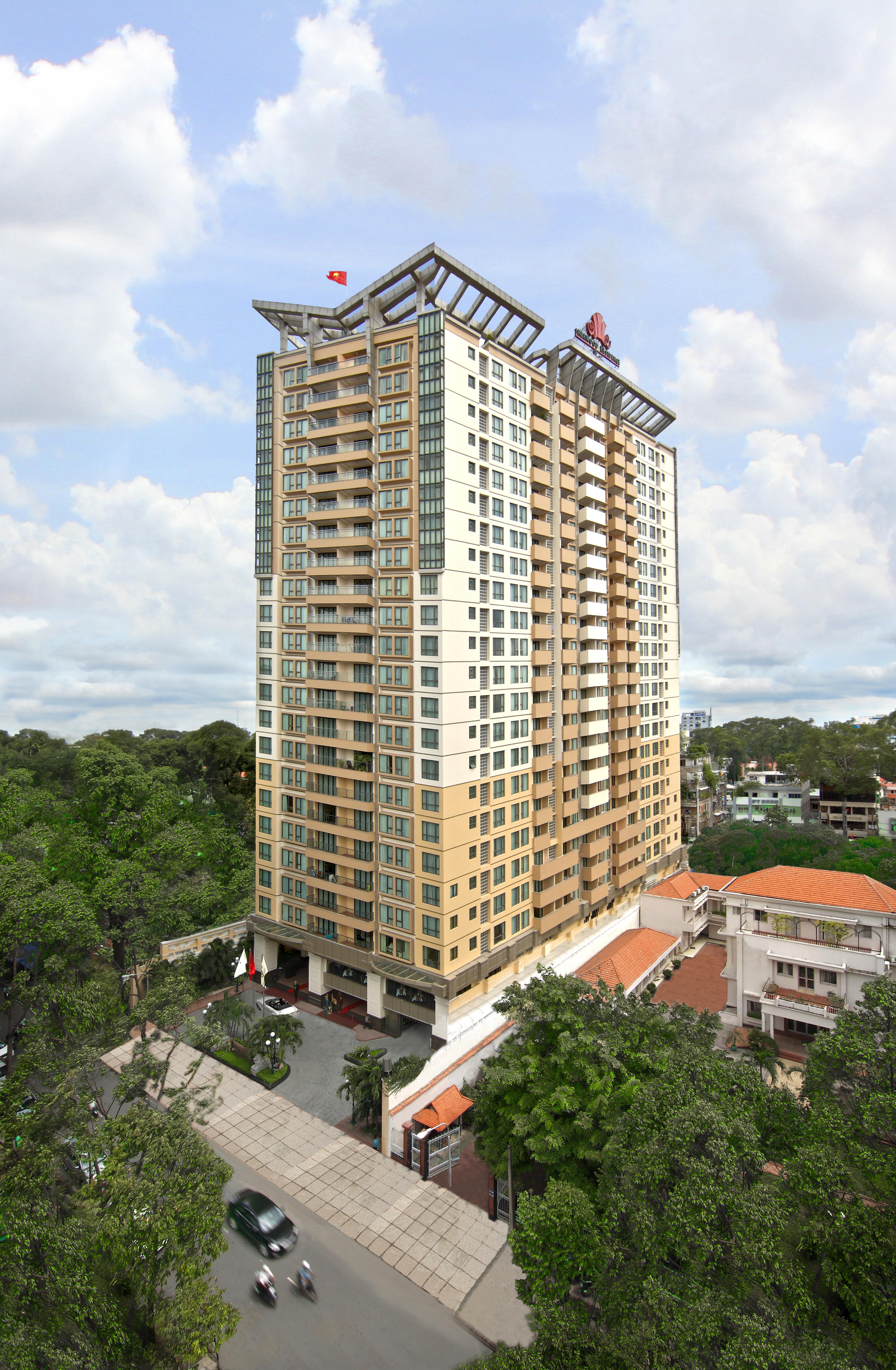 Sherwood Residence Hô Chi Minh-Ville Extérieur photo The building of the Embassy of the Philippines in Ho Chi Minh City
